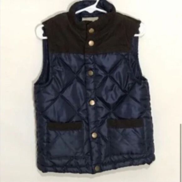 Kid’s Sovereign Code Navy Puffer Vest - Picture 5 of 9